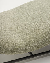 Load image into Gallery viewer, Osla divan in green chenille with brushed graphite stainless steel legs FSC 100% 174 cm - image 6
