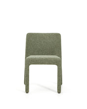 Load image into Gallery viewer, Loria green chenille stackable chair FSC 100% - image 2