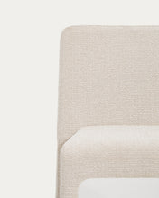 Load image into Gallery viewer, Loria beige chenille stackable chair FSC 100% - image 9