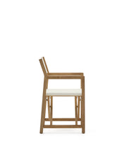 Load image into Gallery viewer, Vilara white outdoor folding chair made of FSC 100% solid acacia wood - image 2