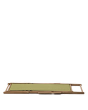 Load image into Gallery viewer, Vilara green outdoor folding deck chair made of FSC 100% solid acacia wood - image 5