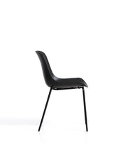 Load image into Gallery viewer, Altea black chair with black-finished steel legs - image 2
