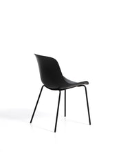 Load image into Gallery viewer, Altea black chair with black-finished steel legs - image 3