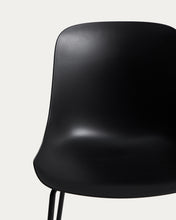Load image into Gallery viewer, Altea black chair with black-finished steel legs - image 6