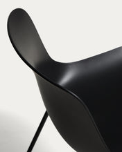 Load image into Gallery viewer, Altea black chair with black-finished steel legs - image 8