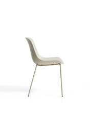 Load image into Gallery viewer, Altea beige chair with beige-finished steel legs - image 2