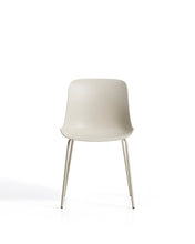 Load image into Gallery viewer, Altea beige chair with beige-finished steel legs - image 4