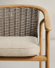 Load image into Gallery viewer, Elunda stackable outdoor chair in solid teak wood FSC 100% - image 10