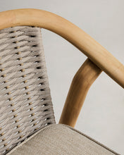 Load image into Gallery viewer, Elunda stackable outdoor chair in solid teak wood FSC 100% - image 11