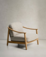 Load image into Gallery viewer, Elunda outdoor armchair in solid teak wood FSC 100%