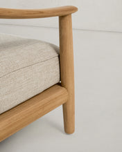 Load image into Gallery viewer, Elunda outdoor armchair in solid teak wood FSC 100% - image 10