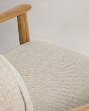 Load image into Gallery viewer, Elunda outdoor armchair in solid teak wood FSC 100% - image 13