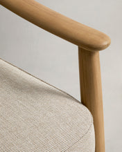 Load image into Gallery viewer, Elunda outdoor armchair in solid teak wood FSC 100% - image 14