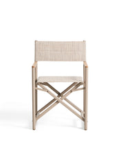 Load image into Gallery viewer, Tisno outdoor folding chair in ecru aluminium and ecru texteline - image 3