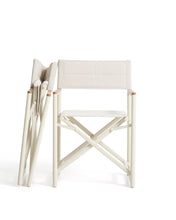 Load image into Gallery viewer, Tisno outdoor folding chair in taupe aluminium and taupe texteline - image 5