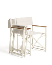 Load image into Gallery viewer, Tisno outdoor folding chair in taupe aluminium and taupe texteline - image 6