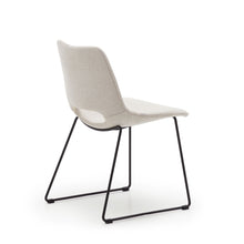 Load image into Gallery viewer, Zahara chair in beige with steel legs in a black finish FSC 100% - image 5