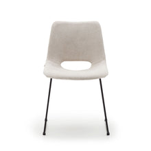 Load image into Gallery viewer, Zahara chair in beige with steel legs in a black finish FSC 100% - image 7