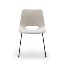 Load image into Gallery viewer, Zahara chair in beige with steel legs in a black finish FSC 100% - image 8