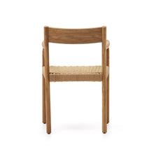 Load image into Gallery viewer, Yalia chair in solid oak with natural finish and rope seat FSC 100% - image 10