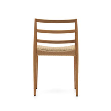 Load image into Gallery viewer, Analy chair in solid oak FSC 100% with natural finish and rope seat - image 10