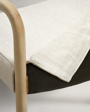 Load image into Gallery viewer, Falconera chair with a removable cover in solid oak wood with natural finish FSC Mix Credit - image 14
