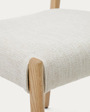 Load image into Gallery viewer, Cover for the Cudia chair in beige chenille - image 2