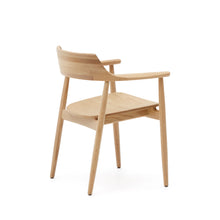 Load image into Gallery viewer, Fondes chair in solid oak wood with natural finish FSC Mix Credit - image 6