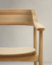 Load image into Gallery viewer, Fondes chair in solid oak wood with natural finish FSC Mix Credit - image 12