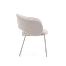 Load image into Gallery viewer, Maina chair in beige and steel legs in a beige finish, FSC Mix Credit - image 2