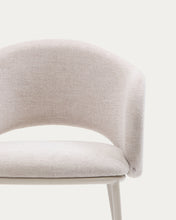 Load image into Gallery viewer, Maina chair in beige and steel legs in a beige finish, FSC Mix Credit - image 9