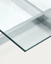 Load image into Gallery viewer, Transparent grass Plam coffee table 120 x 70 cm - image 3