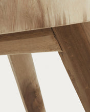 Load image into Gallery viewer, Wellcres solid rain tree wood side table, Ø 65 cm - image 7