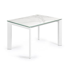 Load image into Gallery viewer, Axis table 120 (180) cm white legs