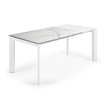 Load image into Gallery viewer, Axis table 120 (180) cm white legs - image 3