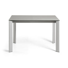 Load image into Gallery viewer, Axis extendable ceramic table with Hydra Plomo finish and grey steel legs 120 (180) cm - image 5