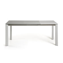 Load image into Gallery viewer, Axis extendable ceramic table with Hydra Plomo finish and grey steel legs 120 (180) cm - image 7
