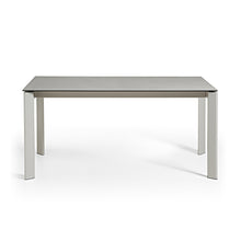 Load image into Gallery viewer, Axis porcelain extendable table in Hydra Lead finish with grey steel legs 140 (200) cm - image 5