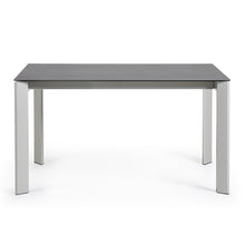 Load image into Gallery viewer, Axis porcelain extendable table in Volcano Rock finish with grey legs 140 (200) cm - image 5