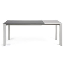 Load image into Gallery viewer, Axis porcelain extendable table in Volcano Rock finish with grey legs 140 (200) cm - image 7