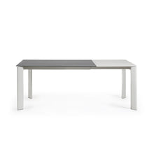 Load image into Gallery viewer, Axis porcelain extendable table in Volcano Rock finish with grey legs 140 (200) cm - image 8