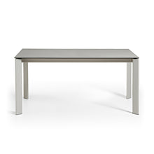 Load image into Gallery viewer, Axis porcelain extendable table in Hydra Lead finish with grey legs 160 (220) cm - image 5