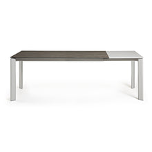 Load image into Gallery viewer, Axis extendable ceramic table with Vulcano Ceniza finish and grey steel legs 160 (220) cm - image 7