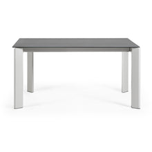 Load image into Gallery viewer, Axis porcelain extendable table in Volcano Rock finish with grey legs 160 (220) cm - image 2