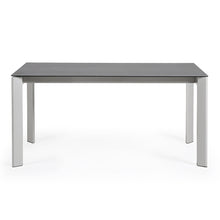 Load image into Gallery viewer, Axis porcelain extendable table in Volcano Rock finish with grey legs 160 (220) cm - image 5