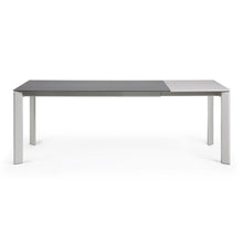 Load image into Gallery viewer, Axis porcelain extendable table in Volcano Rock finish with grey legs 160 (220) cm - image 7