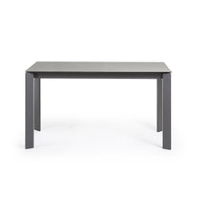 Load image into Gallery viewer, Axis porcelain extendable table in Hydra Lead finish with anthracite steel legs 140(200)cm - image 5