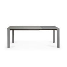 Load image into Gallery viewer, Axis porcelain extendable table in Hydra Lead finish with anthracite steel legs 140(200)cm - image 8
