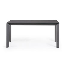 Load image into Gallery viewer, Axis extendable porcelain table with Volcano Rock finish and dark grey legs, 160 (220) cm - image 5
