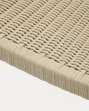 Load image into Gallery viewer, Nina stackable chair in FSC 100% solid acacia wood and ecru rope cord - image 11